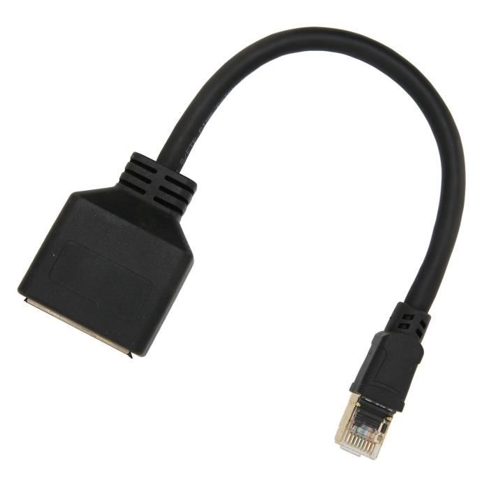 Adaptateur Ethernet de connecteur de transfert Ethernet, prise Ethernet, 1  port mâle à 3 femelle pour routeur TV BOX - Cdiscount Informatique