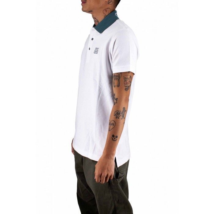 Cerruti 1881 Polo manches courtes uni Gabriel Blanc Homme Blanc Cdiscount Pret a Porter