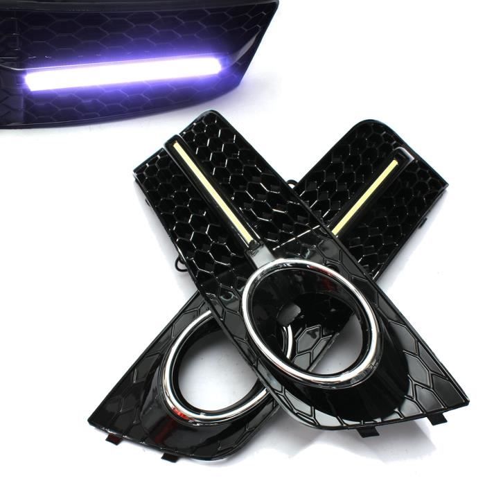 Feu Antibrouillard Droit H11 12V 55W - Compatible Audi A4 B7, A3/S3 - Phare Jaune Étanche