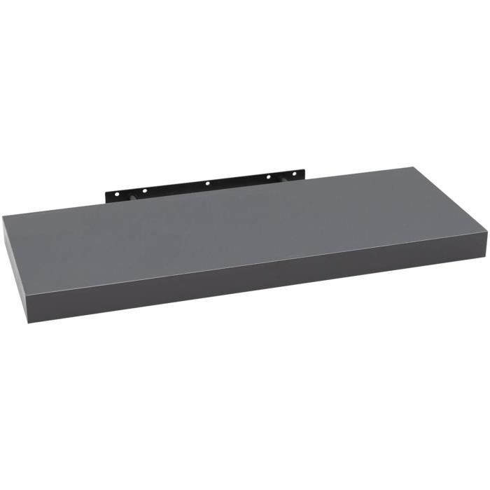 WOLTU Etagere Murale, Etagere, Étagère Murale Bois pour Salon, Cuisine, Chambre, Salle de Bain 25x22.9x3.8cm, Gris Foncé RG9365dgr WOLTU Etagere Murale, Etagere, Étagère Murale Bois pour Salon, Cuisine, Chambre, Salle de Bain 25x22.9x3.8cm, Gris Foncé RG9365dgr