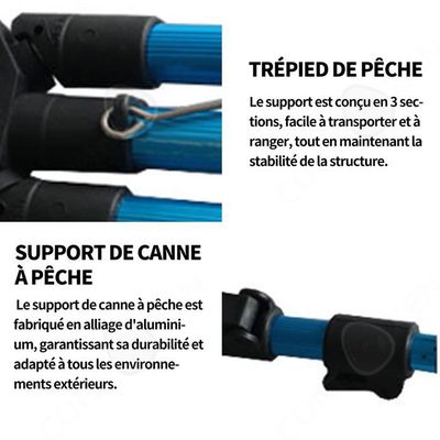 BOOSTEADY Supports de canne à pêche pour garage