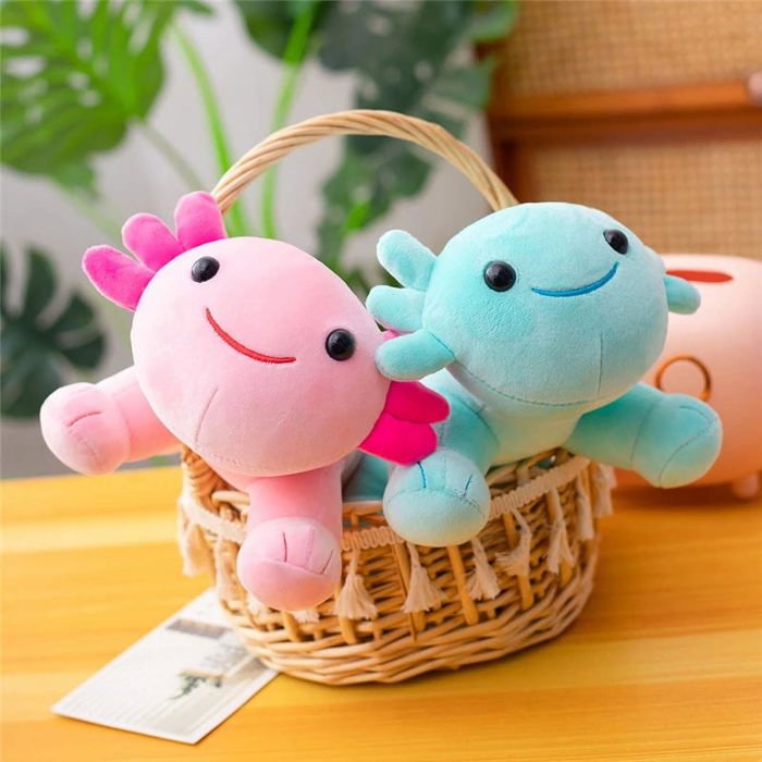 Peluche Axolotl Lestée SQEQE – 60 Cm – Douce Et Câline – Cadeau Enfant Et Adulte