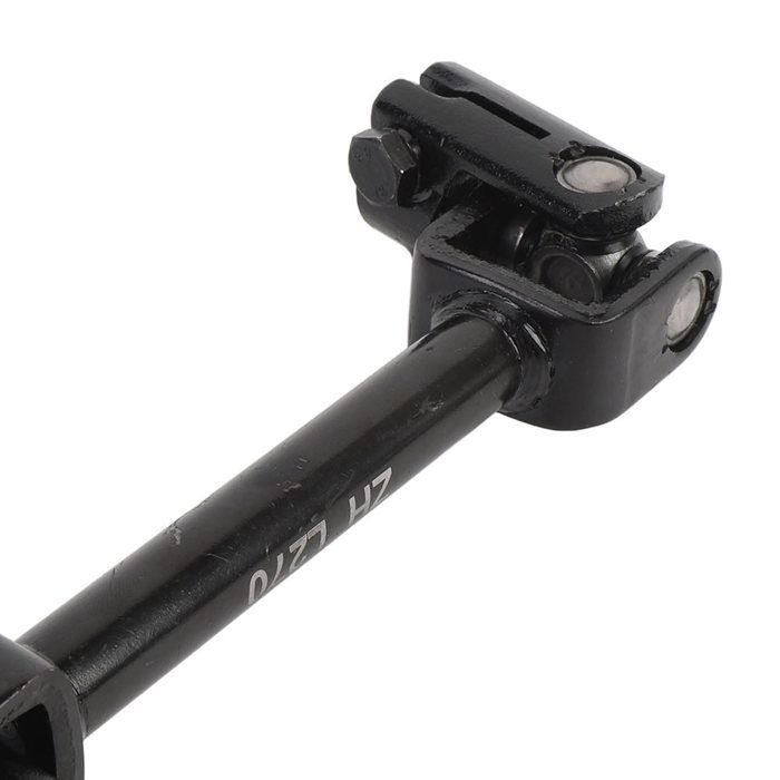 Arbre De Direction En Acier Haute Résistance Pour Kart/quad - Longueur 270 Mm, Diamètre M14, 30 Dents, Finition Noire