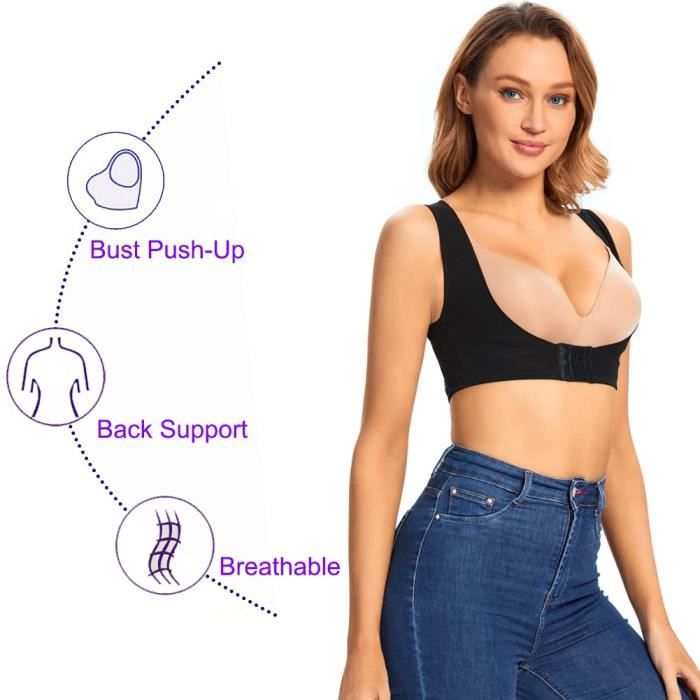 Correcteur De Posture Forme X Maintien Dos paule Dorsale Corset