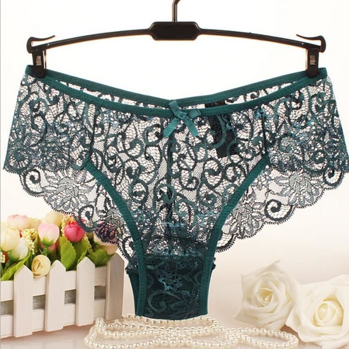Culotte à dentelle clearance