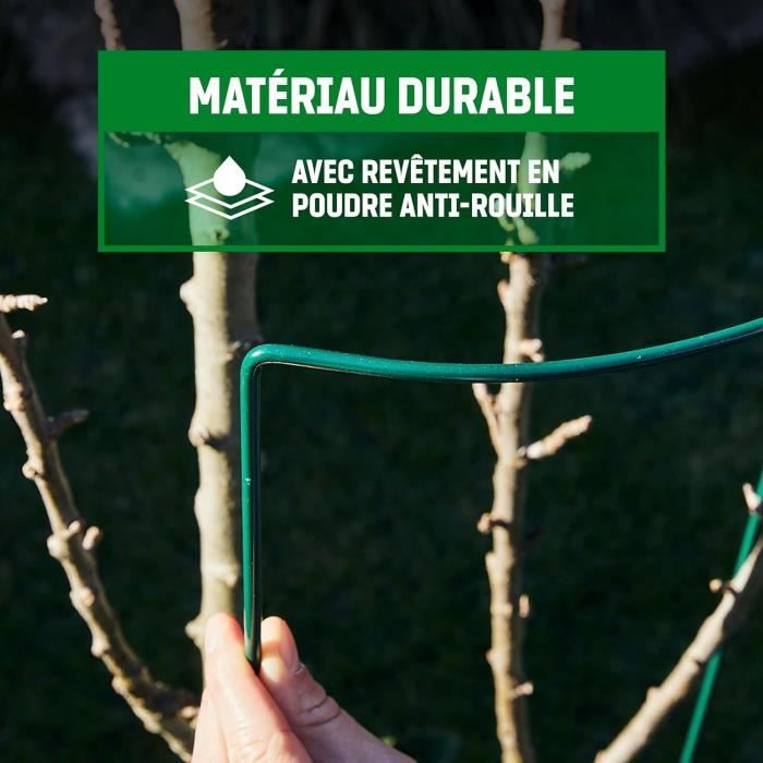 GardenGloss Kit De 5 Tuteur Plante 35cm X 40cm Supports Pour 
