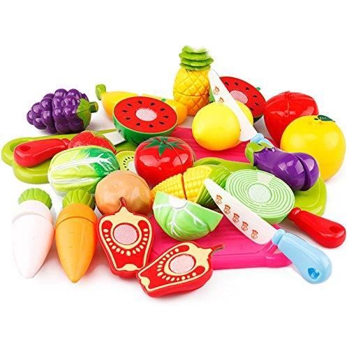 Jeu de Coupe - MINGMEI - Fruits et légumes - 24 pièces - Jouets éducatifs  pour Enfants - Cdiscount Jeux - Jouets