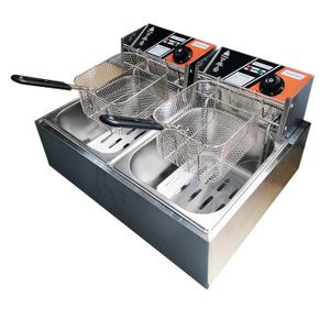 Double friteuse à Zone Froide - FR 1850duo - 2x 3L - 2x 2200Watt