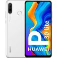 Huawei P30 Lite Smartphone débloqué 4G (6,15 pouces - 128Go - Double Nano SIM - Android 9.0) Blanc nacré [Version Française]-0