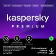 Kaspersky Premium 2023 - (10 Postes - 2 Ans) | Version Téléchargement-0