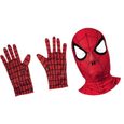 Déguisement Kit Enfant Spiderman - RUBIES - Personnage Célèbre - Rouge - Intérieur - Garçon - 3 ans-0