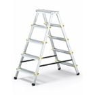 MON MOBILIER DESIGN DWA Escabeau double pliable en aluminium 5 marches