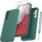 Coque Protection - RASENA - Samsung Galaxy A14 5G - Silicone Antichoc - Verre Trempé - Vert