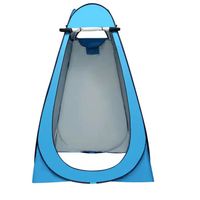 Tente à langer, 150 * 150 * 190cm tente de douche Jane mobile toilette Pêche photo tente (lac bleu)
