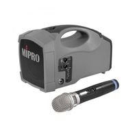 MIPRO MA 101B + ACT32H - Sonorisation portable Mipro avec micro main sans fil et batterie