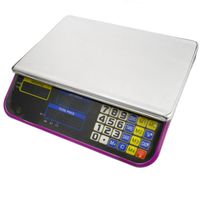 Balance de table industrielle PRIXPRIME - modèle violet - poids maximum 30 Kg