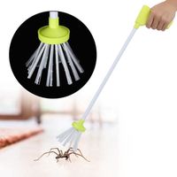 Qqmora Attrape-araignées Attrape-araignée Portable, outil de capture d'insectes portatif pratique pour le jardin piege Jaune