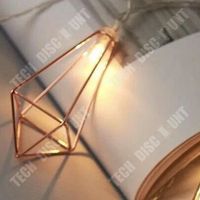TD® Guirlande Lumineuse LED Guirlande Lumineuse Géométrique -1.5M 10 LED fonctionnement à pile pour Noël Halloween Mariage Soirée