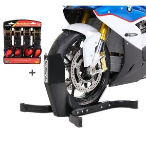 Sangle d'arrimage de roue arrière de moto universelle, ceinture de  transport pour remorque de moto de moto hors route