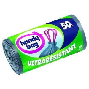 SAC POUBELLE LOT DE 6 - HANDY BAG - Ultra-Résistants - Sacs pou