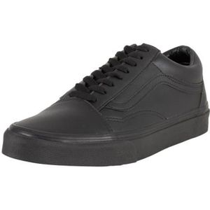 vans blanche en cuir