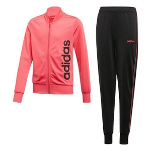 survetement adidas femme noir et rose