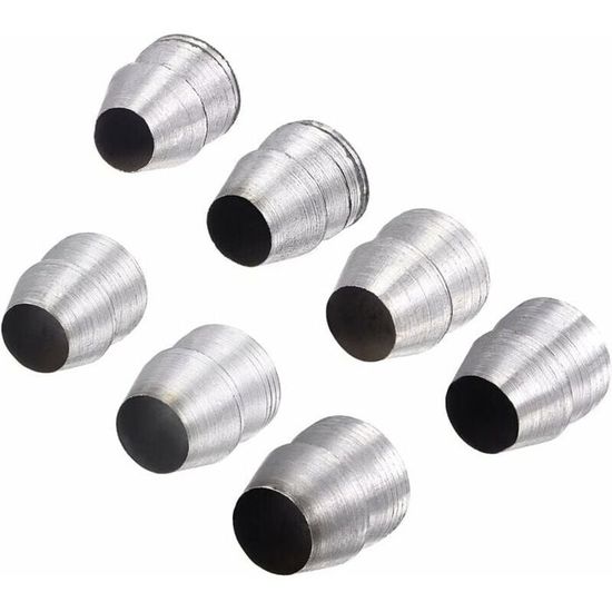 Lot De 6 Cales En Fer Pour Manche De Marteau – Coins De Fixation Triangulaires Robuste – Réparation Outils Solides Gris