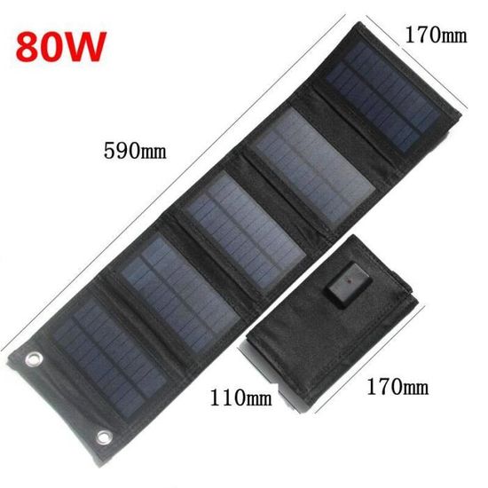 Panneau Solaire 5V 4.5W 900mA - Chargeur Solaire Extérieur Portable Et Fiable Pour Téléphone