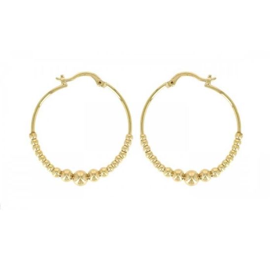 Boucles D'oreilles Demi-Créoles Eloïse Vittoria Or Jaune | Maison V