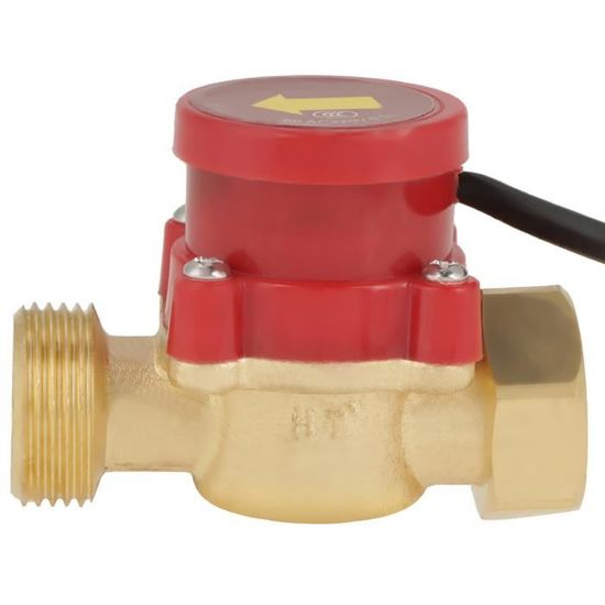 Interrupteur De Débit D'Eau Automatique HT-60 G3/4 - 220V 0.5A - Pour Pompe à Eau & Chauffe-Eau Solaire