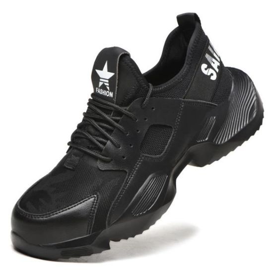 Chaussures De Sécurité Blackrock Pour Homme - Embout Acier 200J - Semelle Anti-perforation - Confort Et Protection Au Travail - 12