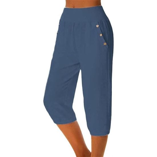 Pantalon Court (pantacourt) Jeans EDEN PARK - Taille 34/36 (W24) - Occasion Très Bon état