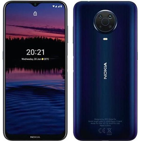 Nokia G20 4GB/128GB Azul (Night) Dual SIM TA-1336 Bleu