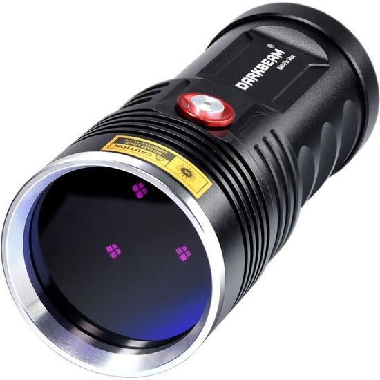 Lampe Torche UV DARKBEAM 365+395 Nm - 4 LEDs, 1000 Lumens - USB-C, Magnétique