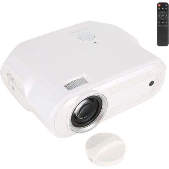 Mini Projecteur Portable HD 1080P - Protection Yeux, Haut-parleur Intégré, Alimentation USB Type-C - Pour Intérieur/Extérieur
