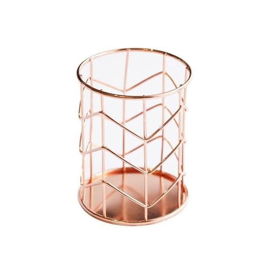 Porte-Stylo, Gobelet À Crayons En Acier Inoxydable Pour Vases De Bureau