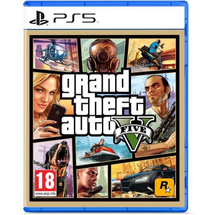 GTA V - Jeu PS5 - Cdiscount Jeux vidéo