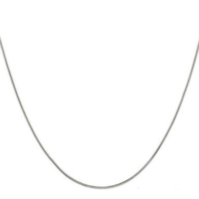 Chaine De Cou Vendue Seule XJFKB Chaîne en argent sterling Serpent de femmes - de haute qualité solide chaîne Idéal pour s Pendentif