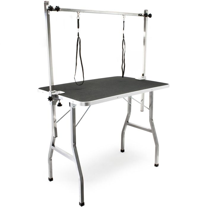 Table de toilettage avec 2 sangles Table de soins pour Chiens et Chats - 51718
