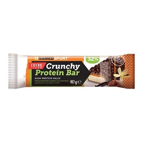 Named Sport Crunchy Protein Bar Caramel Vanilla Barretta Proteica 40 g