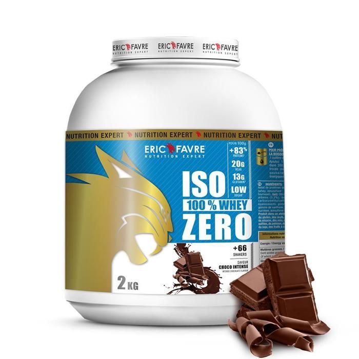 Iso Zero 100% Whey Protéine - Triple Choco - Eric Favre