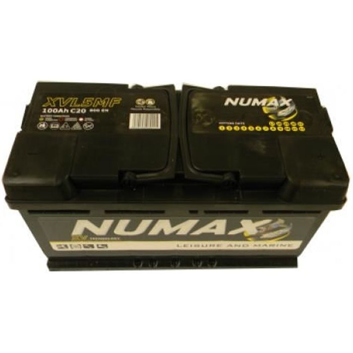 Batterie Loisirs/Camping-cars Numax Marine LOISIRS.XVL5MF 12V 100Ah / 800A