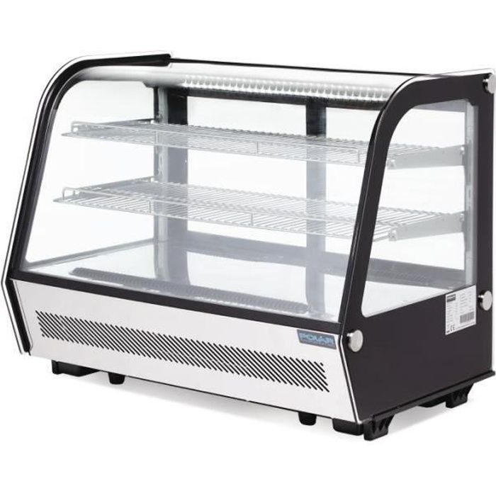Vitrine réfrigérée à poser - 160 Litres