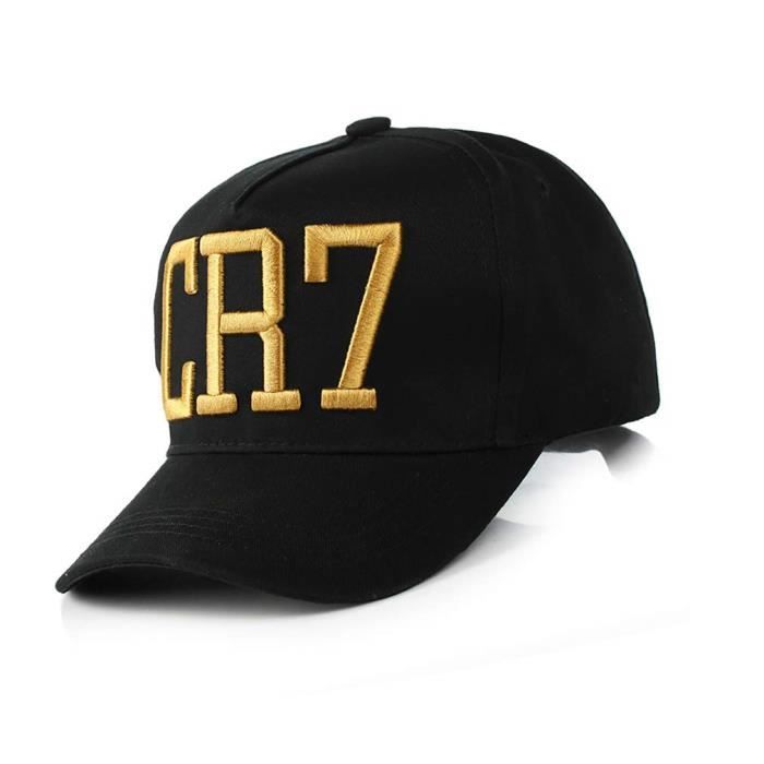 Lettre Unisexe CR7 Imprimer Footbal Chapeau Football Baseball Snapback Casual Pare-Soleil Caps pour Les Femmes et L#5820
