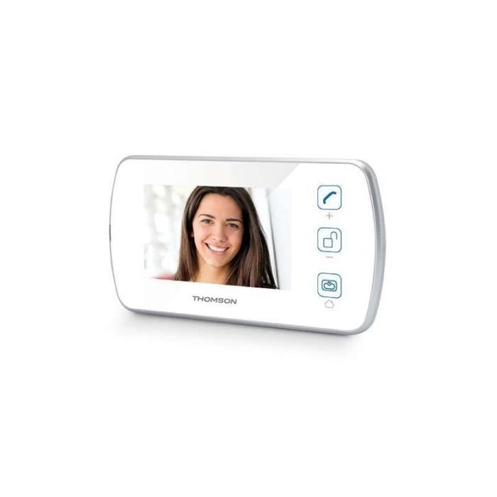 Moniteur Vidéo supplémentaire MULTI HOME Couleur 11 cm 2 fils THOMSON 512285