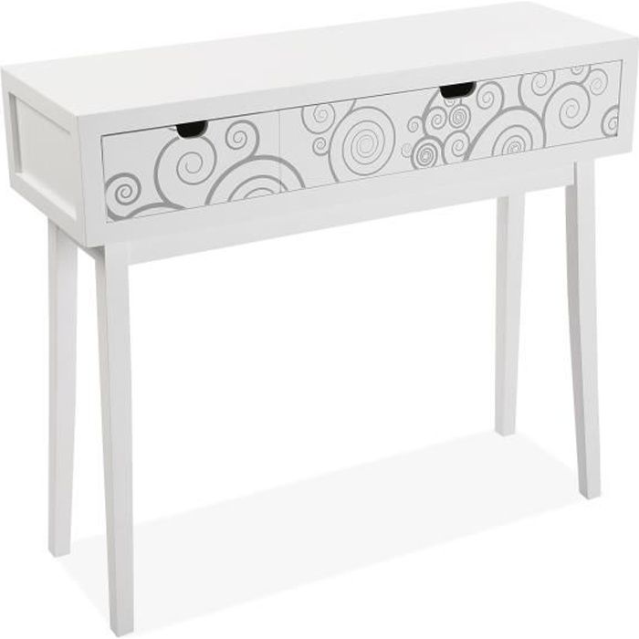 entrée de la table console Versa pour Revery, 81,5 x 30,0 x 90,0 cm, en bois