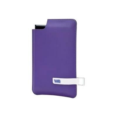WE SSD externe - 120Go - Noir/Violet Microsoft - Housse violette