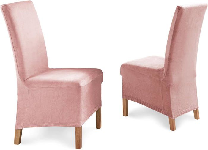 Lot De 2 Housses De Chaise élastiques Martina Home - Style Nordique, Tissu Jacquard