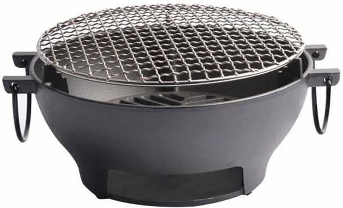 Petit Barbecue Charbon De Bois Portable - Idéal Pour Table, Camping Et Extérieur - 10