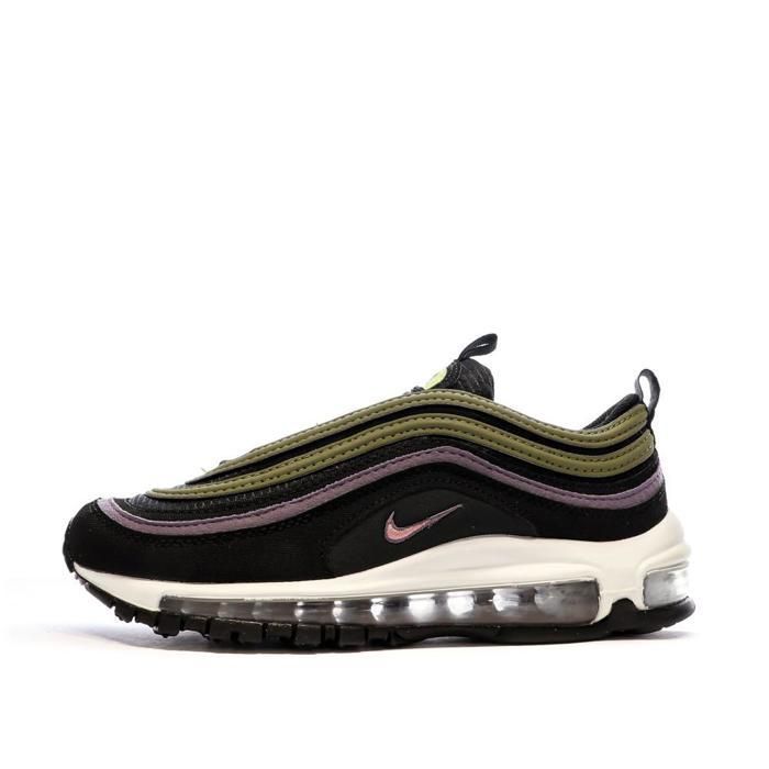 Nike Baskets Noir/Kaki Femme Nike Air Max 97